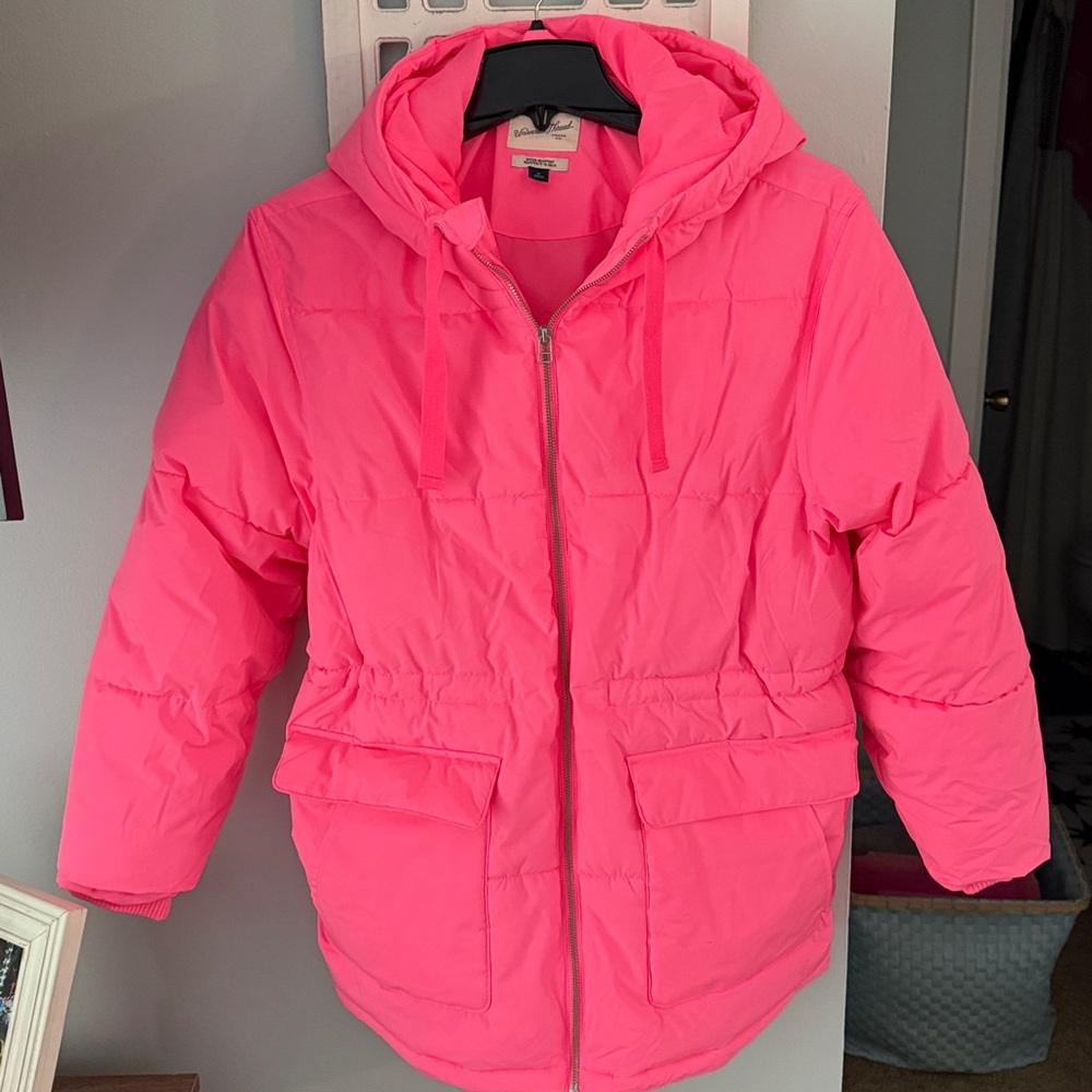 Universal Thread Bright Pink Water Resistant Jacket
